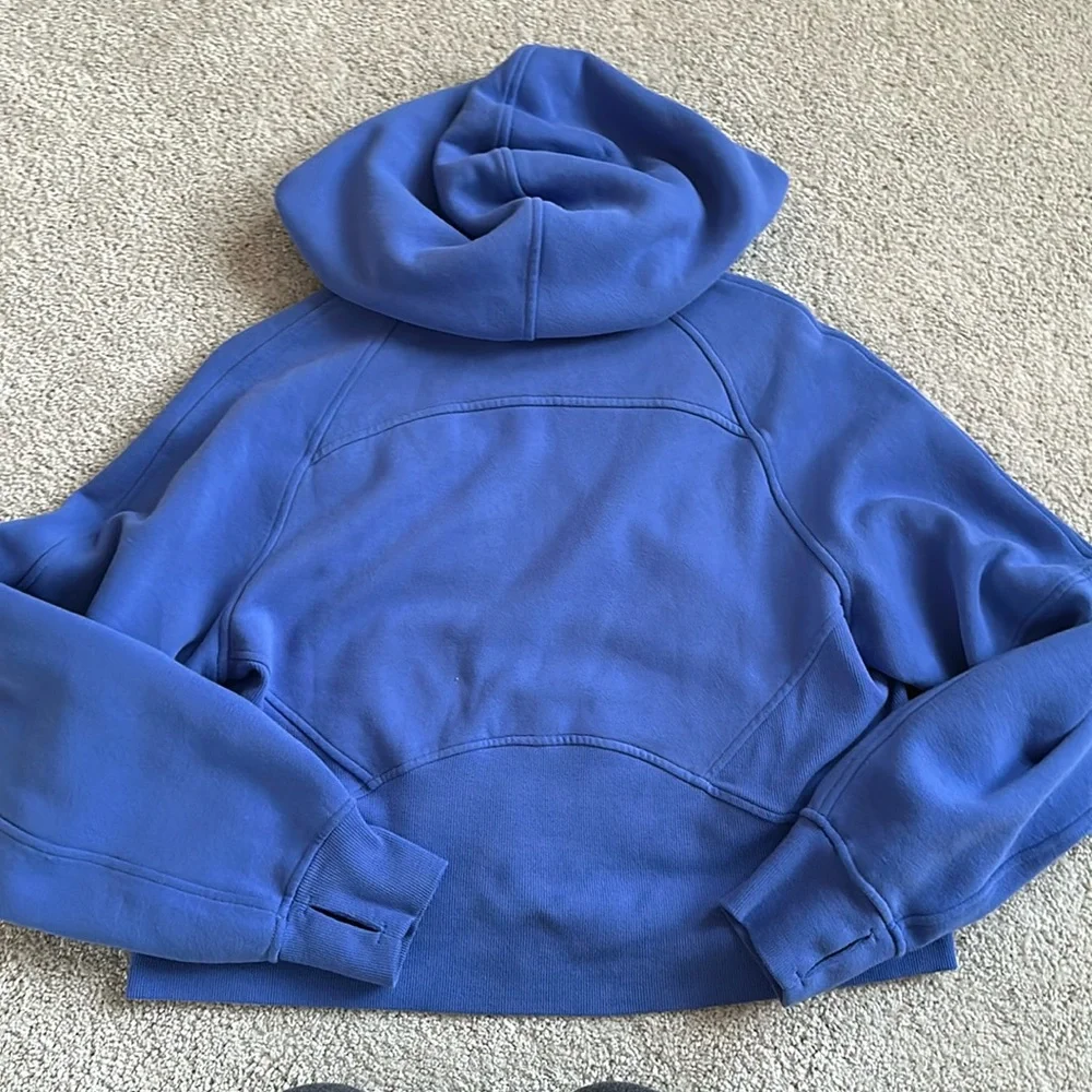 lululemon athletica Periwinkle Zip Hoodie - Blue